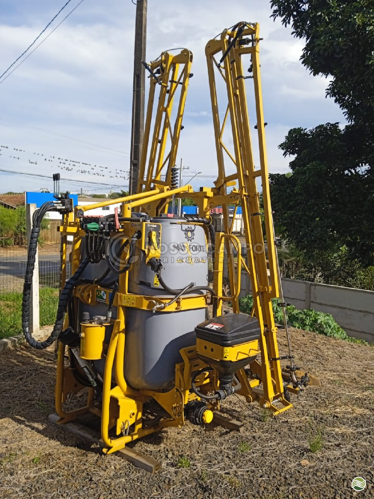 IMPLEMENTOS AGRICOLAS PULVERIZADOR KIT DE BARRAS HIDRÁULICAS Nosso Campo Agriculture - Mahindra - Matriz ARAPOTI PARANÁ PR